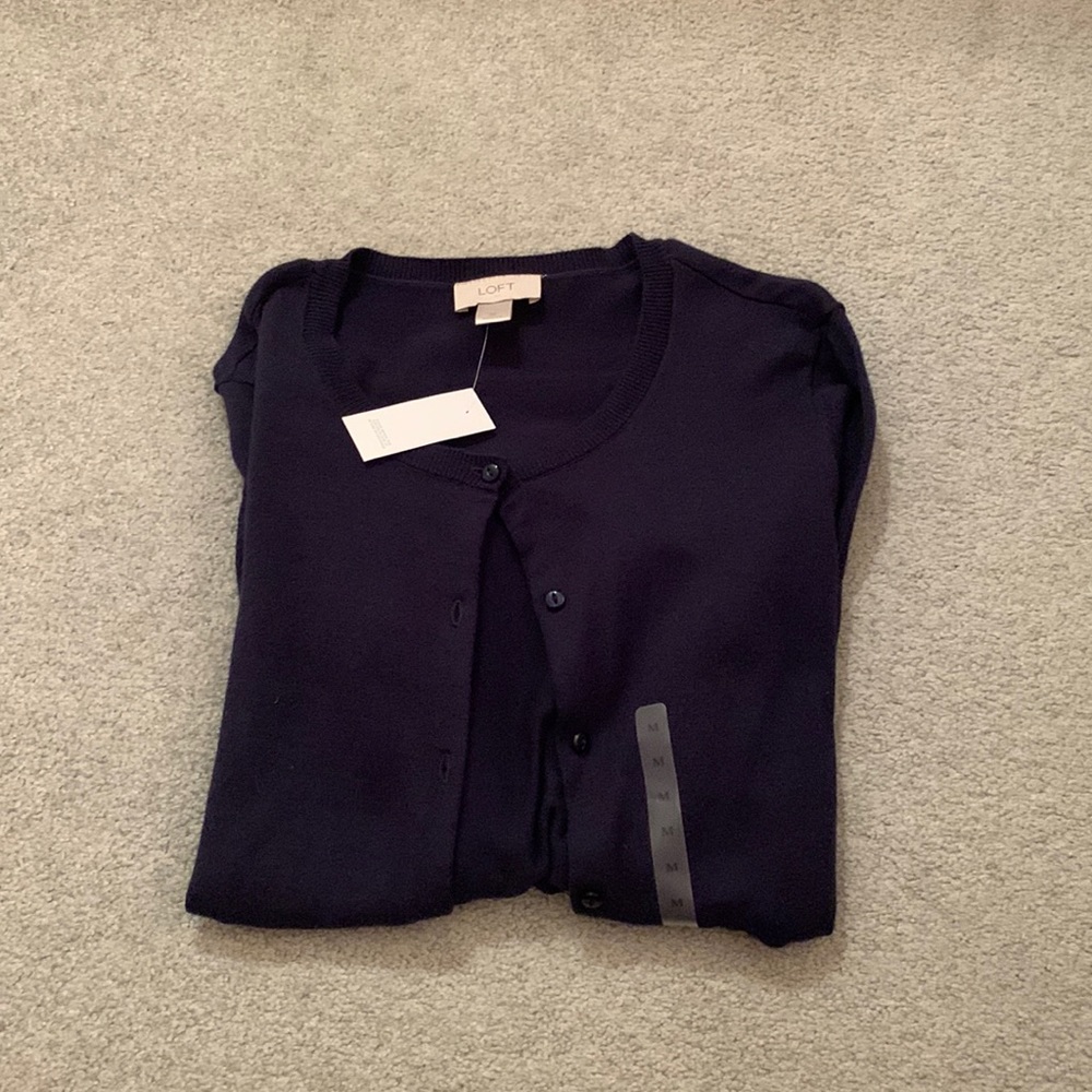 SALE NWT loft Womens button sweater
